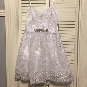 Windsor White Dress (MUST SELL ASAP)